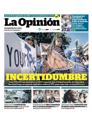 Prima Pagina "La Opinión"