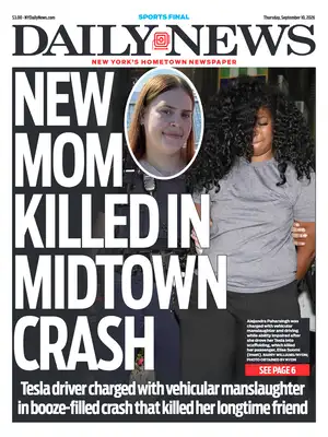 Prima Pagina "NY Daily News"