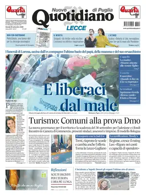 Prima Pagina "Nuovo Quotidiano di Puglia | Lecce"