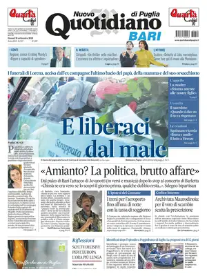 Prima Pagina "Nuovo Quotidiano di Puglia | Bari"