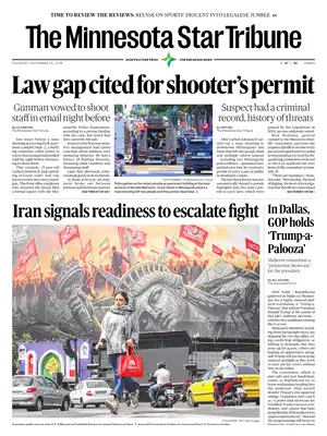 Prima Pagina "The Minnesota Star Tribune"