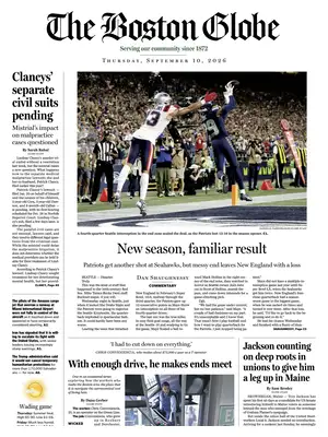 Prima Pagina "The Boston Globe"