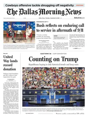 Prima Pagina "The Dallas Morning News"