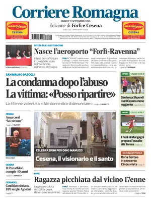 Prima Pagina "Corriere Romagna | Forlì e Cesena"