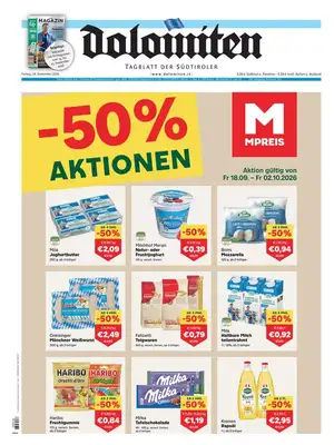 Prima Pagina "Dolomiten"