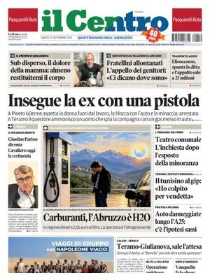 Prima Pagina "Il Centro | Teramo"