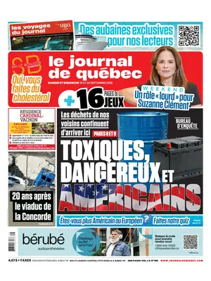 Prima Pagina "Le Journal de Québec"