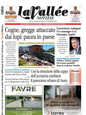 Prima Pagina "La Vallée Notizie"