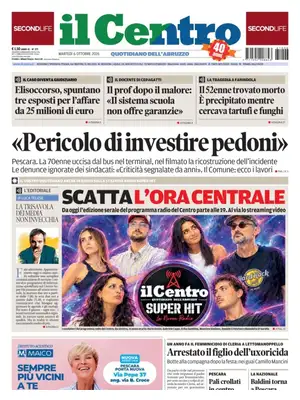 Prima Pagina "Il Centro | Pescara"