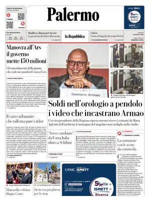 Prima Pagina "La Repubblica | Palermo"