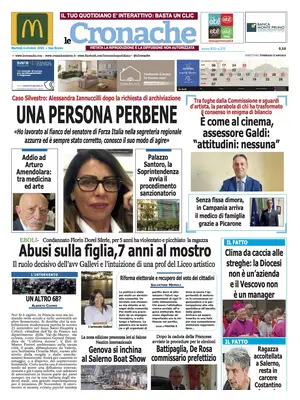 Prima Pagina "Le Cronache | Salerno"