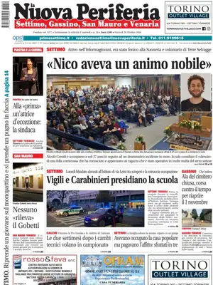 Prima Pagina "La Nuova Periferia | Settimo, Gassino, San Mauro e Venaria"