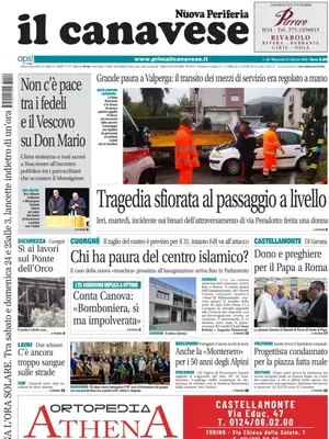 Prima Pagina "Il Canavese"