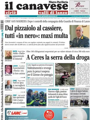 Prima Pagina "Il Canavese | Ciriè e Valli di Lanzo"