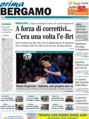 Prima Pagina "Prima Bergamo"