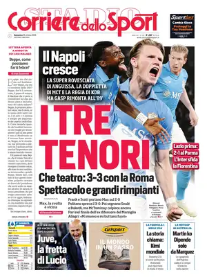 Prima Pagina "Corriere dello Sport | Campania"
