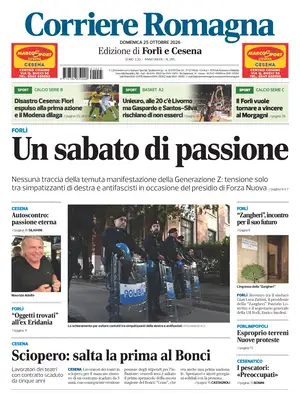 Prima Pagina "Corriere Romagna | Forlì e Cesena"