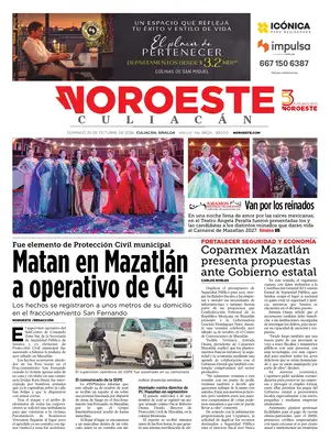 Prima Pagina "Noroeste"