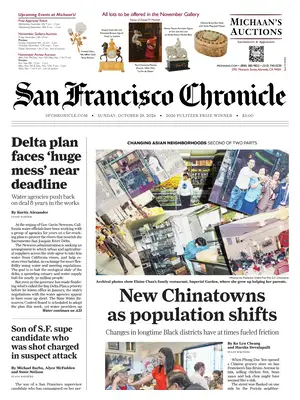 Prima Pagina "San Francisco Chronicle"
