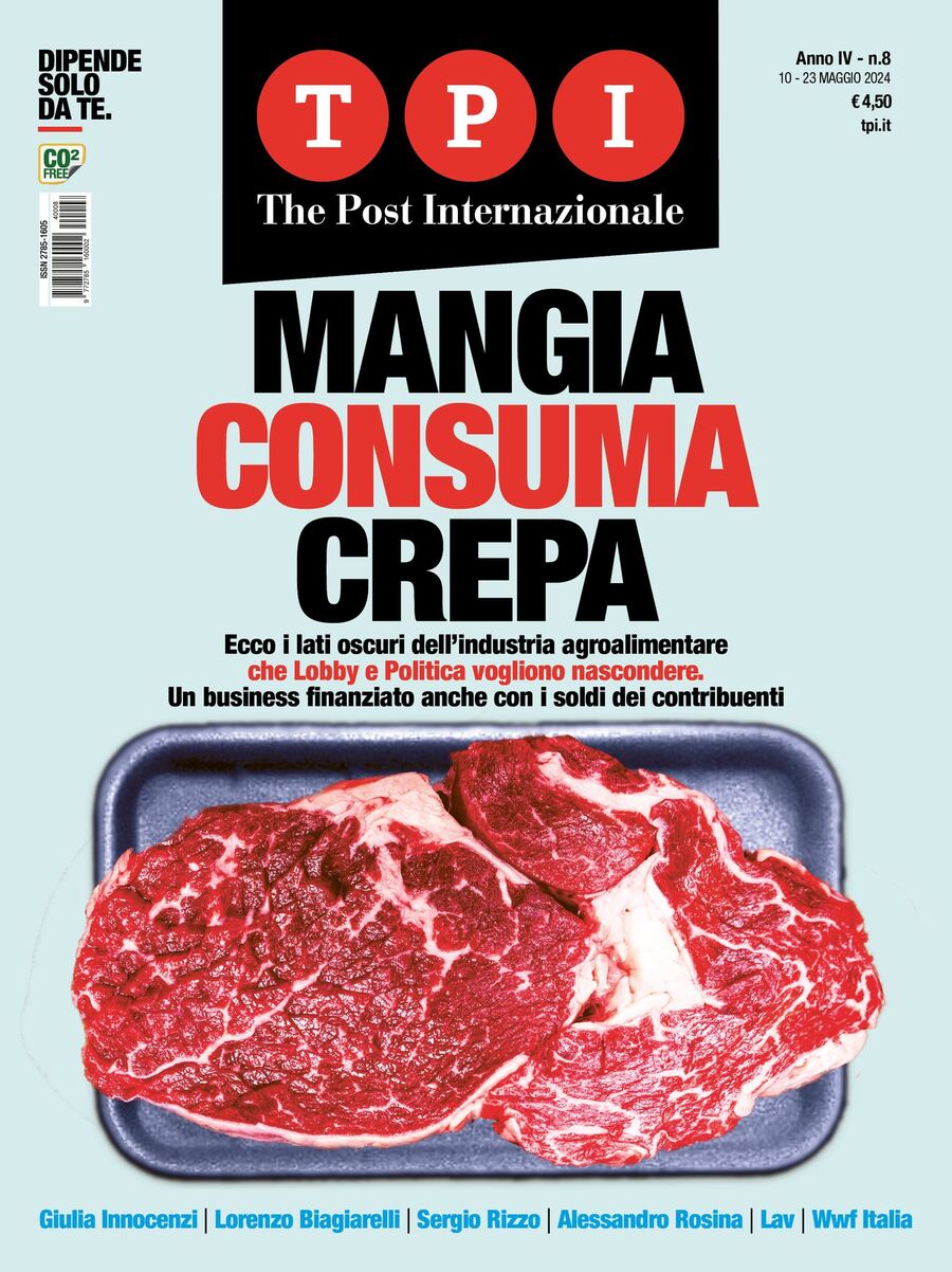 Copertina TPI (The Post Internazionale) 10/05/2024