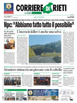 Corriere di Rieti e della Sabina