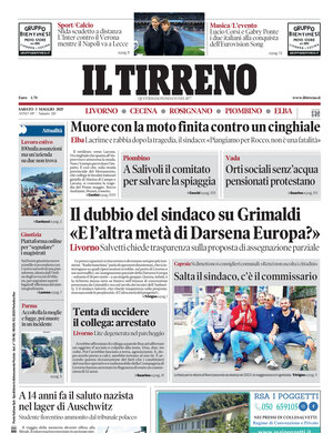 Il Tirreno (Livorno, Cecina, Rosignano, Piombino, Elba)