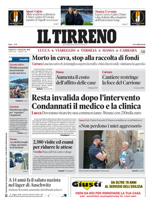 Il Tirreno (Lucca, Viareggio, Versilia, Massa, Carrara)