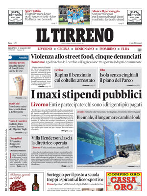 Il Tirreno (Livorno, Cecina, Rosignano, Piombino, Elba)