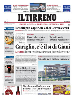 Il Tirreno (Livorno, Cecina, Rosignano, Piombino, Elba)