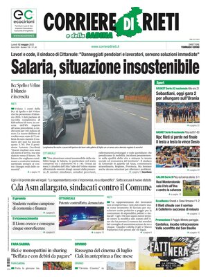 Corriere di Rieti e della Sabina